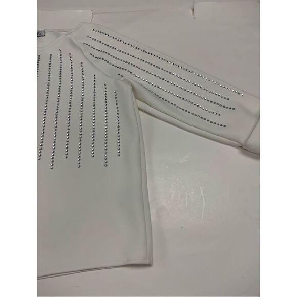 Vintage JLO Rhinestone bling embellished Blouse - Picture 2 of 8